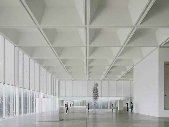 floating gwangju biennale exhibition hall hosts dynamic outdoor installations in korea - 14682